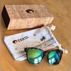 Costa Green and Black Sunglasses